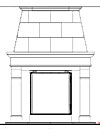 Dracme Cast Stone Mantel