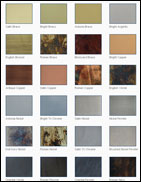 Finish & Color Chart